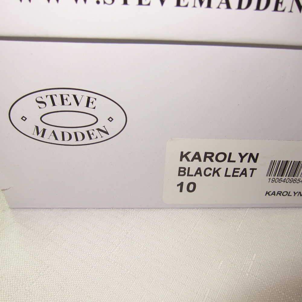 Steve Madden Leather Flat Sandals - 10 - Picture 8 of 8